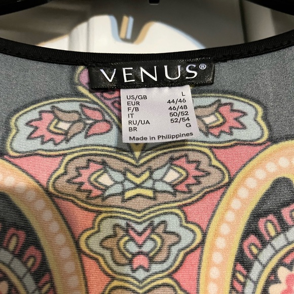 Elegant Black Paisley Dress - Picture 6 of 6